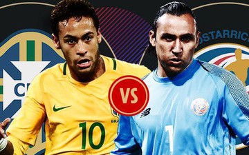 Brazil vs Costa Rica: Cơ hội tập bắn của những tay súng Nam Mỹ