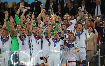 Tuyển Đức 5 lần vào chung kết, chưa từng bị loại từ vòng bảng ở 10 kỳ World Cup gần nhất