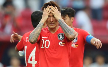 Cầu thủ Hàn Quốc bật khóc, vỡ òa sau chiến tích loại nhà vô địch Đức