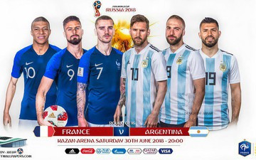 Pháp vs Argentina: "Cắt tiết" gà trống Gaulois