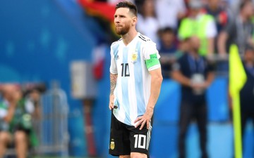 Messi thất thần trong khoảnh khắc cuối ở World Cup 2018