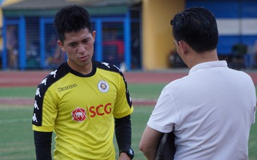 Đức Huy chấn thương, Đình Trọng bỏ ngỏ khả năng ra sân ở trận gặp Nam Định FC