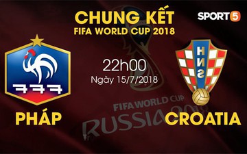 Preview chung kết Pháp vs Croatia: Nấc thang lên thiên đường