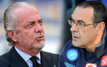 Sarri khiến chủ tịch Napoli nóng mặt vì muốn "hốt" sạch cầu thủ cũ sang Chelsea