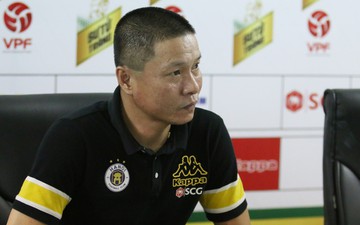 HLV Chu Đình Nghiêm: “Bình Dương có lối chơi rất kị dơ với Hà Nội FC”