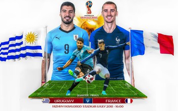 Những điểm nóng quyết định cuộc thư hùng Pháp vs Uruguay