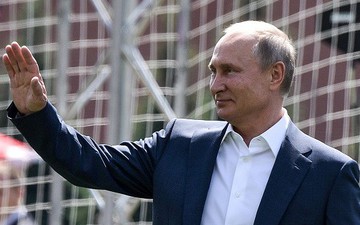 Tổng thống Putin dành lời khen ngợi cho chiến tích của ĐT Nga tại World Cup 2018