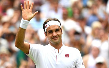 Nhận sự ủng hộ to lớn trên khán đài, Federer lần thứ 16 vào tứ kết Wimbledon