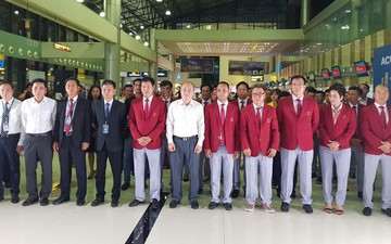 Đoàn thể thao Việt Nam lên đường dự ASIAD 2018 