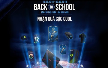 FIFA Online 4 ra mắt gói cầu thủ Back 2 School cực hot cùng Vòng quay may mắn chắc chắn nhận quà