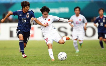 ĐT nữ Việt Nam thua 0-7 trước Nhật Bản, gặp đội nhì bảng A tại Tứ kết ASIAD