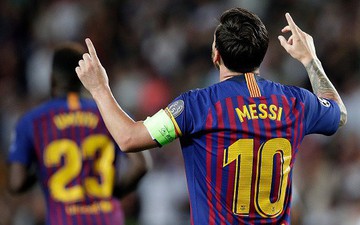 Vượt mặt Ronaldo, Messi thành "ông hoàng" hat-trick tại Champions League
