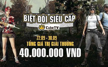 Giải đấu PUBG Biệt Đội Siêu Cấp chuẩn bị khởi tranh