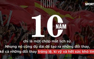 Dù bất cứ điều gì xảy ra, đội tuyển Việt Nam đã “dậy thì” thành công