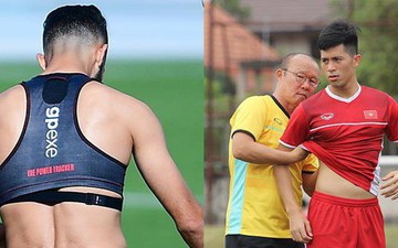 Thầy Park dùng tay nắn bụng để kiểm tra mỡ cầu thủ Việt, trong khi Jordan đã có máy đo tiền tỷ như thế này!