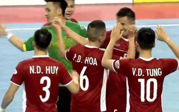 Đội tuyển futsal Việt Nam xuất sắc hạ gục Australia ở trận ra quân AFF Futsal Championship 2019