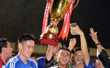 Tuyển thủ U22 Việt Nam đăng ảnh "cà khịa" cực mạnh trước trận chung kết Cúp Quốc gia 