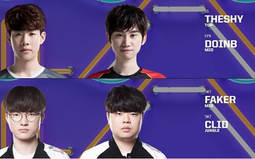 Lộ diện những cái tên đầu tiên tham dự All-Stars 2019: Ngỡ ngàng đại diện khu vực Trung Quốc lại là 2 game thủ người Hàn Quốc