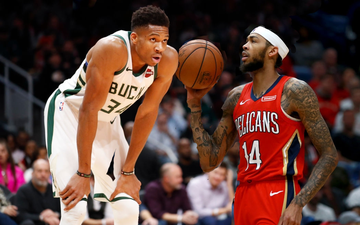 NBA 2019-2020 ngày 22/11: Milwaukee Bucks vươn lên dẫn đầu miền Đông, New Orleans Pelicans tiếp đà hồi sinh mạnh mẽ ở miền Tây
