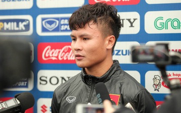 Quang Hải trả lời cực phũ khi phóng viên Thái Lan đặt câu hỏi anh có muốn đến Thai League thi đấu hay không 