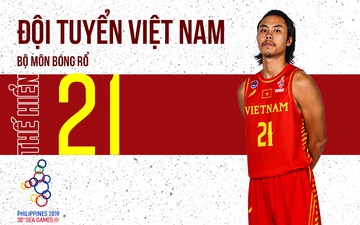 Sao bóng rổ Việt Nam tại SEA Games 30: Hoàng Thế Hiển và những điều chưa biết 