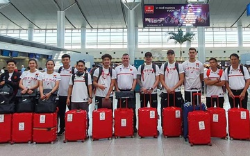 Tuyển bóng rổ 3x3 Việt Nam lên đường sang Philippines dự tranh SEA Games 30