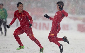 "Cầu vồng trong tuyết" của Quang Hải vô đối về lượt bình chọn "Bàn thắng biểu tượng" VCK U23 châu Á