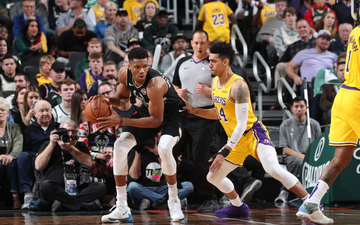 NBA 19-20: Hàng dự bị thi đấu thiếu hiệu quả, Los Angeles Lakers nhận thất bại trước Milwaukee Bucks 