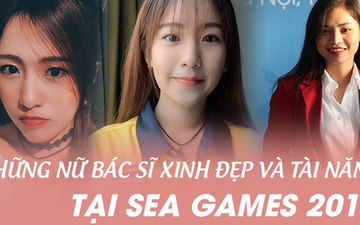 "Đại chiến" nhan sắc chẳng kém hot girl của những cô nàng bác sĩ tuyển U22 Việt Nam - U22 Thái Lan tại SEA Games 2019