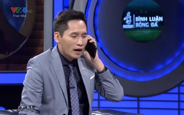 BLV Quốc Khánh lên tiếng xin lỗi Bùi Tiến Dũng trên sóng truyền hình trước trận U22 Việt Nam đấu Campuchia
