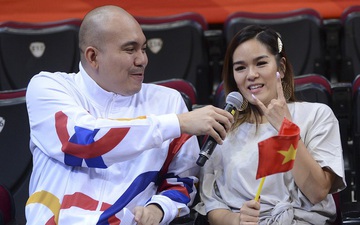 Bất ngờ xuất hiện tại SEA Games 30, nữ ca sĩ tham gia đóng MV cùng Đen Vâu cổ vũ hết mình cho đội tuyển bóng rổ Việt Nam