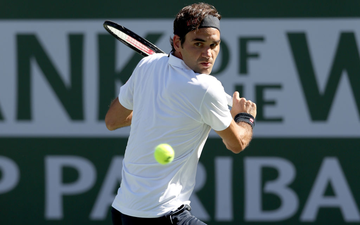 Federer "dạo chơi" vào tứ kết Indian Wells, còn cách đại chiến với Nadal 1 trận nữa