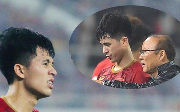 Thầy Park lo phát sốt khi Đình Trọng, Tấn Sinh nhăn nhó vì chấn thương ở trận thắng Thái Lan