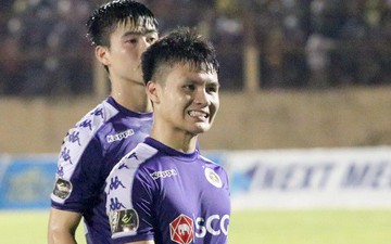 Quang Hải đón sinh nhật không trọn vẹn trong ngày Hà Nội FC bị cầm chân tại Khánh Hòa