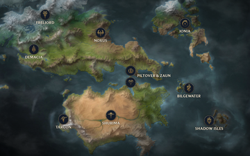 12 khu vực tại bản đồ Runeterra cùng thi đấu LMHT, đâu sẽ là đội hình mạnh nhất của từng nơi?