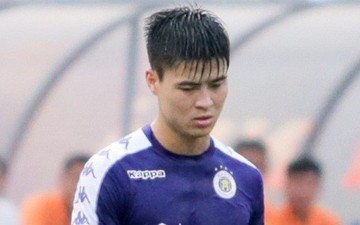 Hà Nội FC nhận tin không vui về tình hình chấn thương của Duy Mạnh