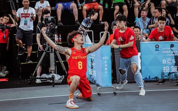 Việt Nam chính thức lọt vào top 50 của hệ thống giải đấu toàn cầu FIBA 3x3