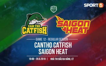 Saigon Heat vẫn "nhỉnh" hơn trước Cantho Catfish đã hồi sinh