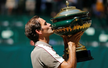 Federer nối dài kỷ lục vô địch Halle Open, đạt cột mốc chưa tay vợt nào với tới trong năm 2019