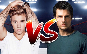 Justin Bieber đồng ý chiến đấu "một mất một còn" với Tom Cruise tại giải võ lớn nhất hành tinh