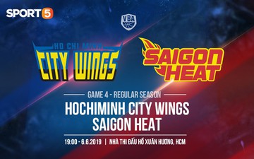Hochiminh City Wings vs Saigon Heat (6/6): Lịch sử đối đầu ủng hộ "Ông 30"