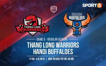 Thang Long Warriors vs Hanoi Buffaloes (8/6): Tây Hồ rực lửa chờ đón "Trâu Thủ đô"