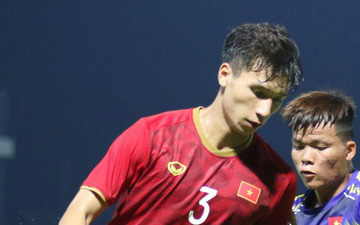HLV Park Hang-seo phát hiện nhân tố thay thế Đình Trọng sau trận đấu tập với U18 Việt Nam