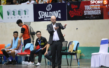 HLV Predrag Lukic hài lòng với công tác trọng tài ở trận gặp Danang Dragons