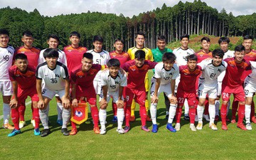 U15 kết thúc tập huấn, U18 Việt Nam chia điểm đội sinh viên Nhật Bản trong trận đấu tập đầu tiên cũng tại xứ hoa anh đào