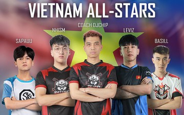Đội hình Vietnam All-stars tham dự PUBG Nations Cup 2019