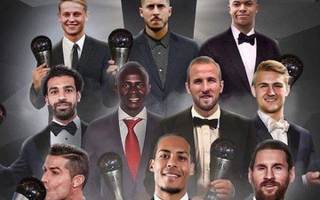 Công bố top 10 ứng viên tranh giải nam cầu thủ hay nhất thế giới: Màn tấu hài cực mạnh đến từ FIFA