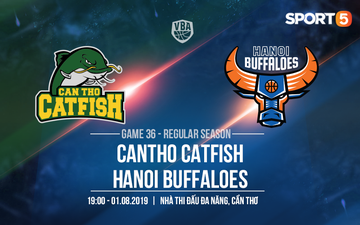 Mike Bell trở lại, Hanoi Buffaloes nuôi hy vọng giành chiến thắng trước Cantho Catfish