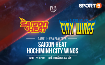 Quyết đấu với Hochiminh City Wings, cơ hội để Saigon Heat phá dớp Playoffs?