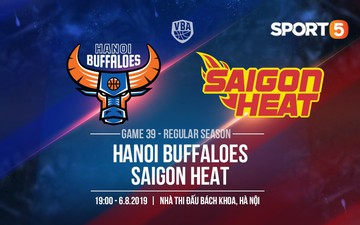 Đón tiếp Saigon Heat tại sân nhà, Hanoi Buffaloes liệu có ngáng đường thành công?